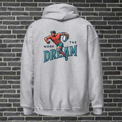 Adult WTD Rugby Throwback Hoodie