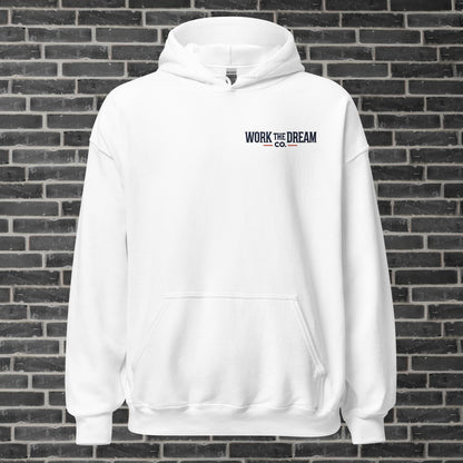 Adult WTD Throwback Football Hoodie