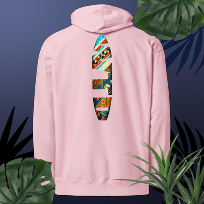 Adult WTD Tribal Surfboard Hoodie