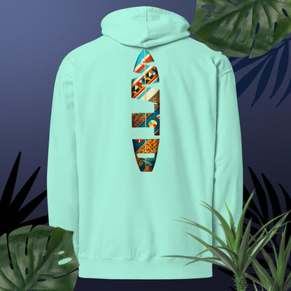 Adult WTD Tribal Surfboard Hoodie